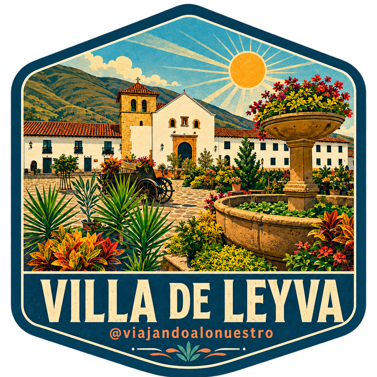 Sticker Villa de Leyva